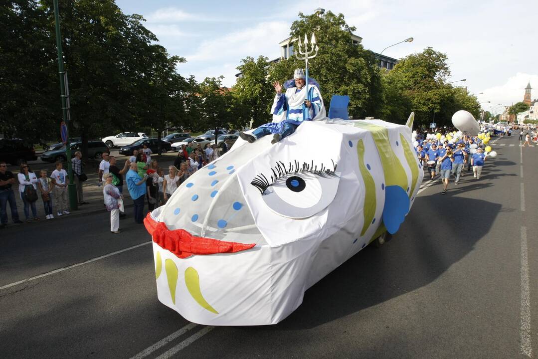 Klaipėdą drebino šventinis karnavalas