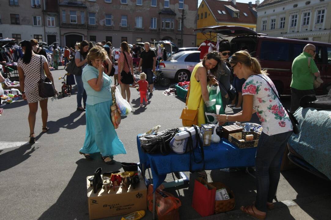 Bagažinių turgus Klaipėdoje