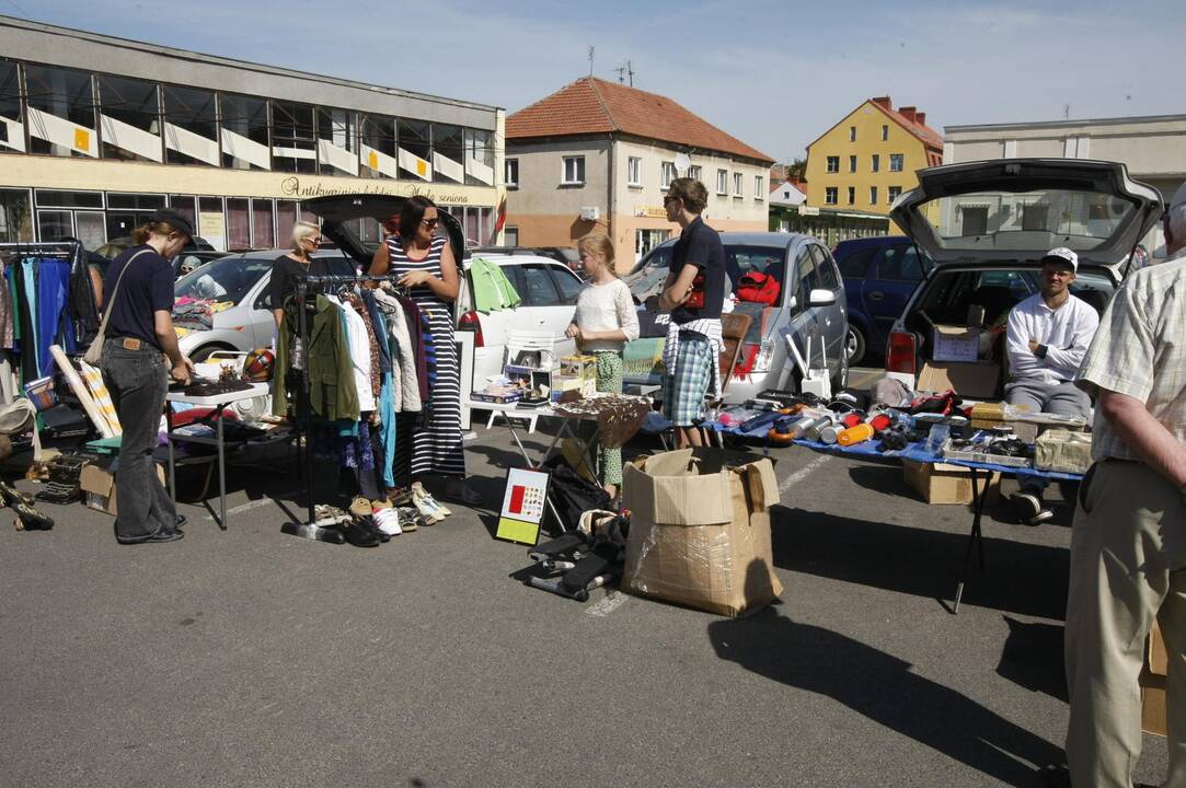 Bagažinių turgus Klaipėdoje