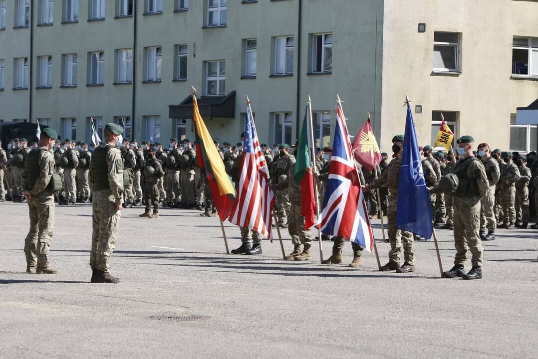 Pajūryje prasidėjo didelės pratybos
