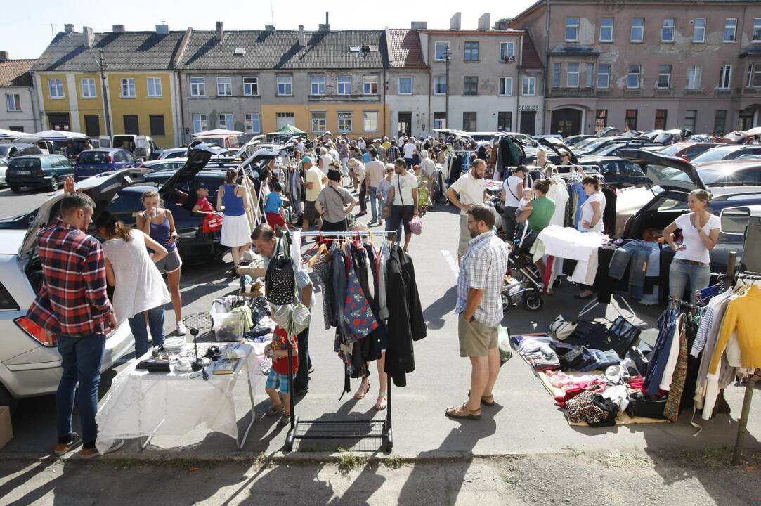 Bagažinių turgus Klaipėdoje