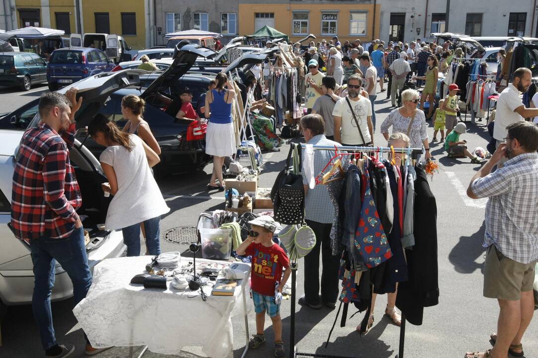 Bagažinių turgus Klaipėdoje