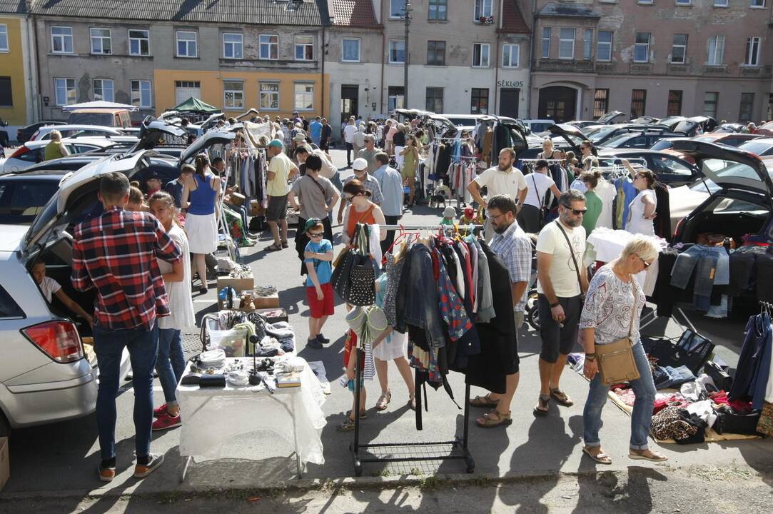 Bagažinių turgus Klaipėdoje