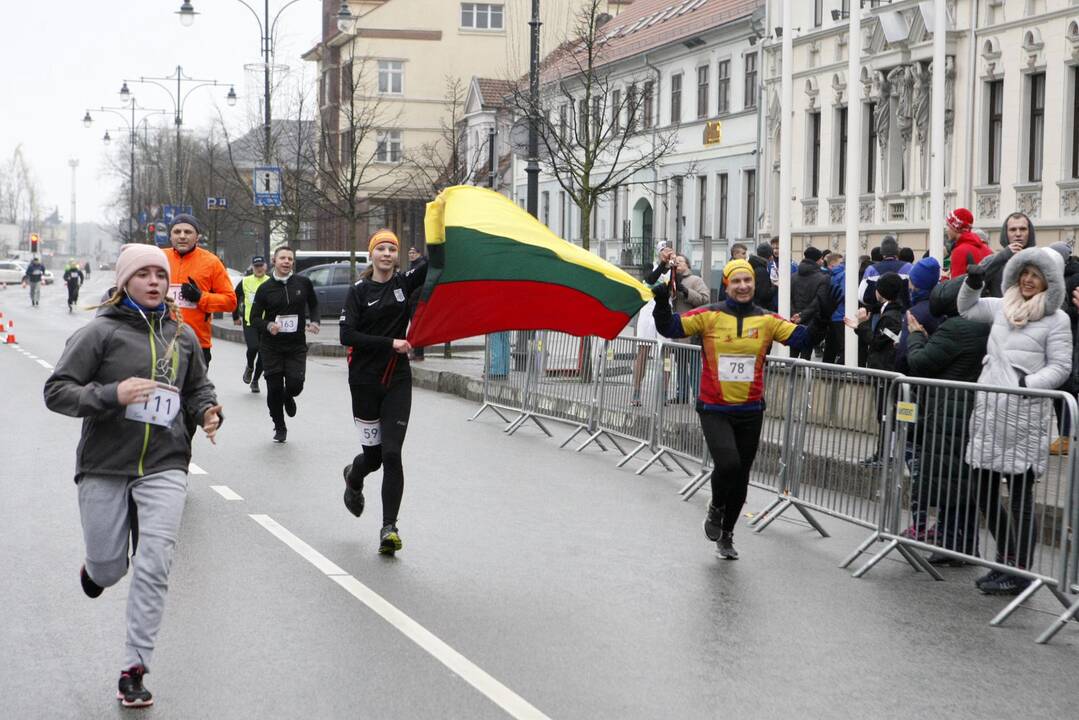 XX bėgimas laisvės gynėjų dienai paminėti