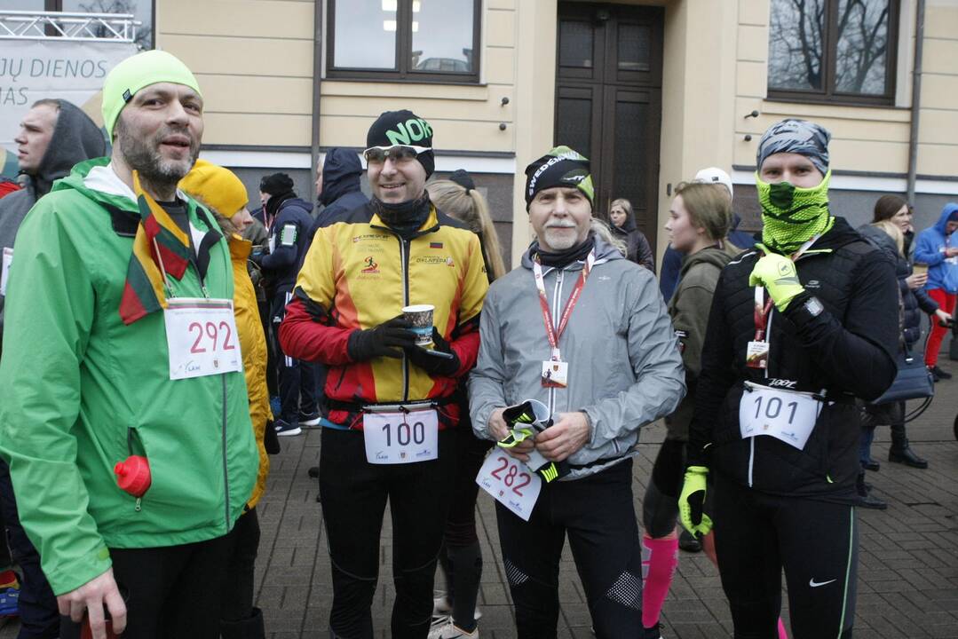 XX bėgimas laisvės gynėjų dienai paminėti