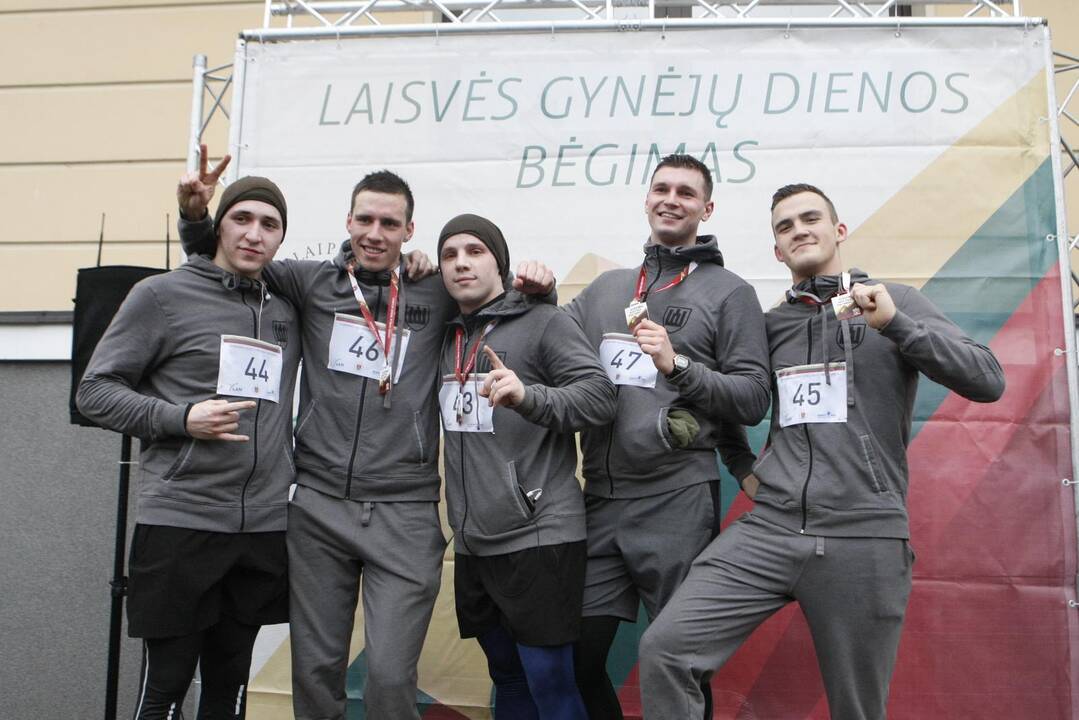 XX bėgimas laisvės gynėjų dienai paminėti