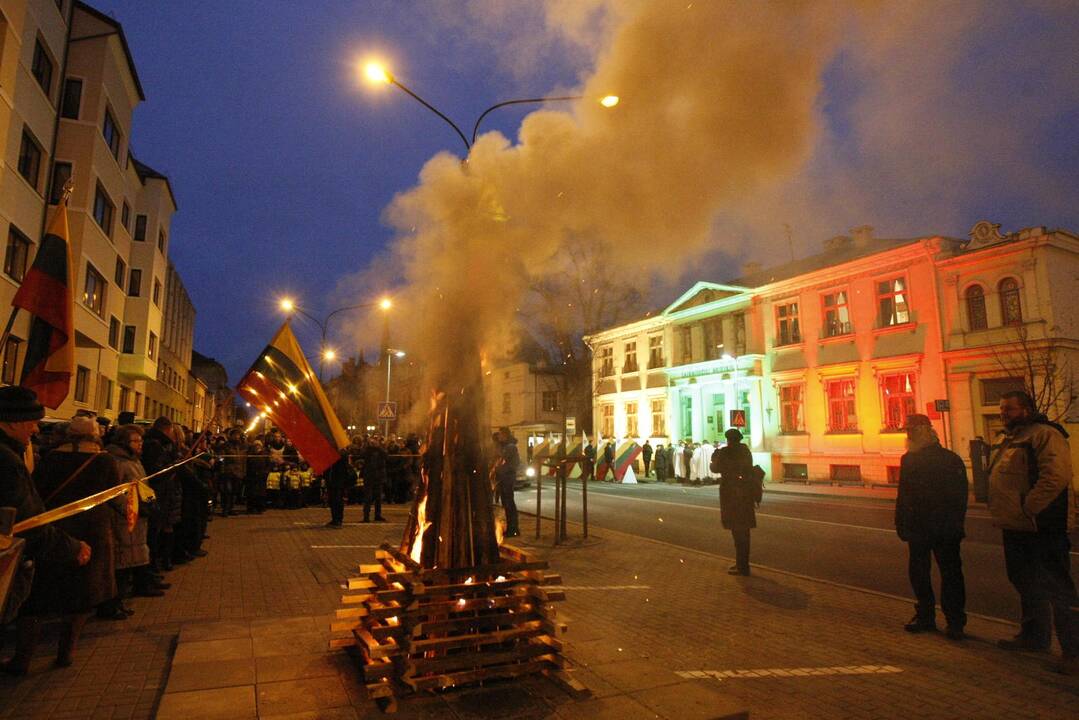 Sausio 13-osios minėjimas Klaipėdoje