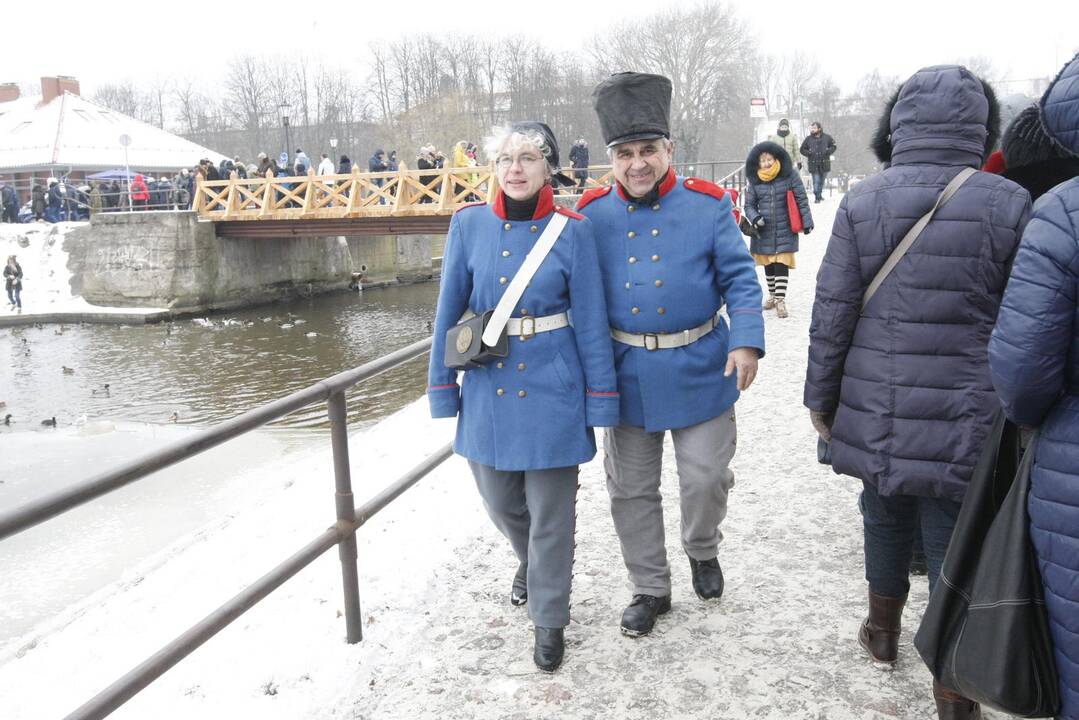Klaipėdiečiai nenusižengė tradicijoms: per Užgavėnes išdykavo ir sudegino Morę