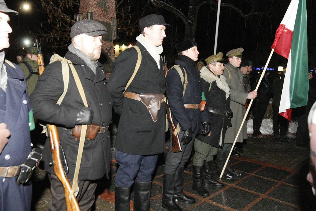 Naktinis žygis „Klaipėdos sukilėlių keliais“