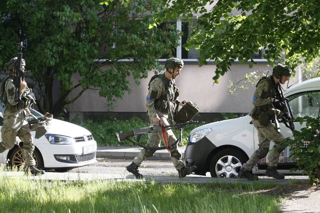 Karinės pratybos "Stiprus Grifonas 2021"