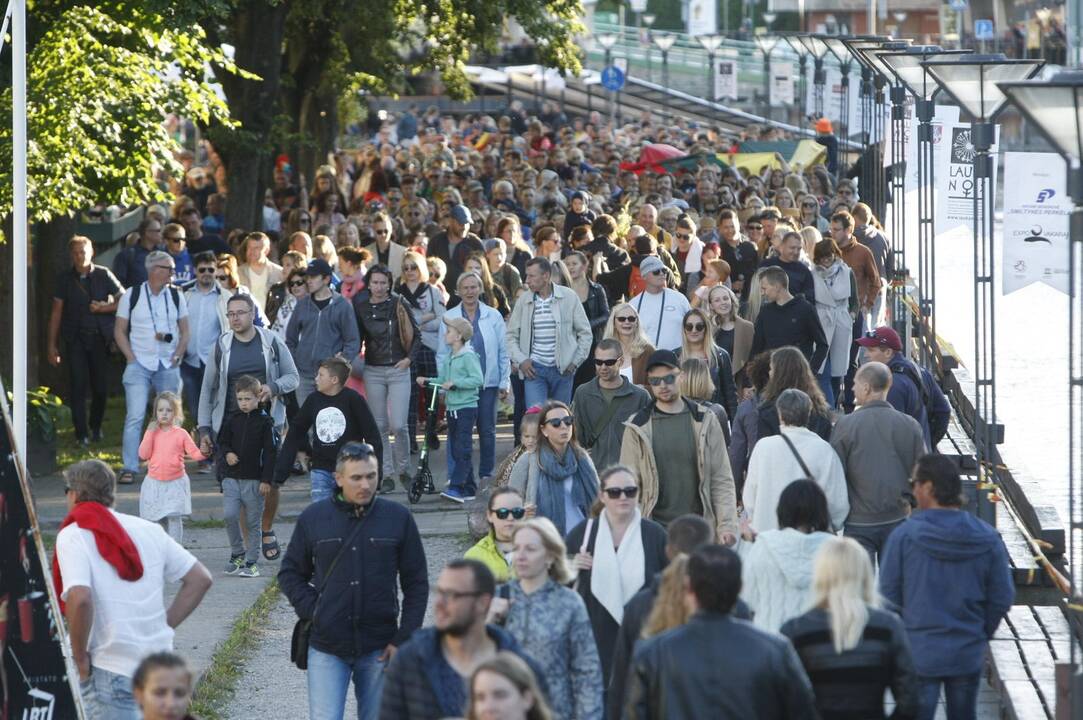 Klaipėdą drebino „Tautiška giesmė“