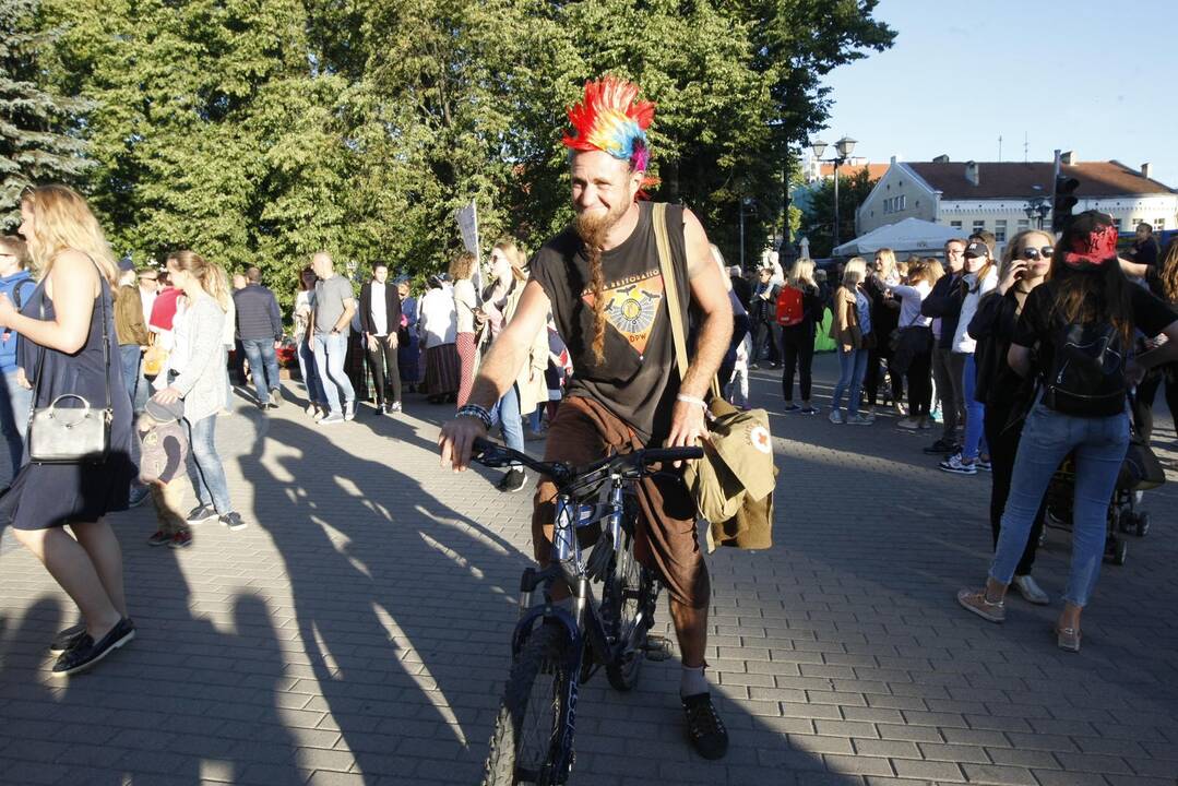 Klaipėdą drebino „Tautiška giesmė“