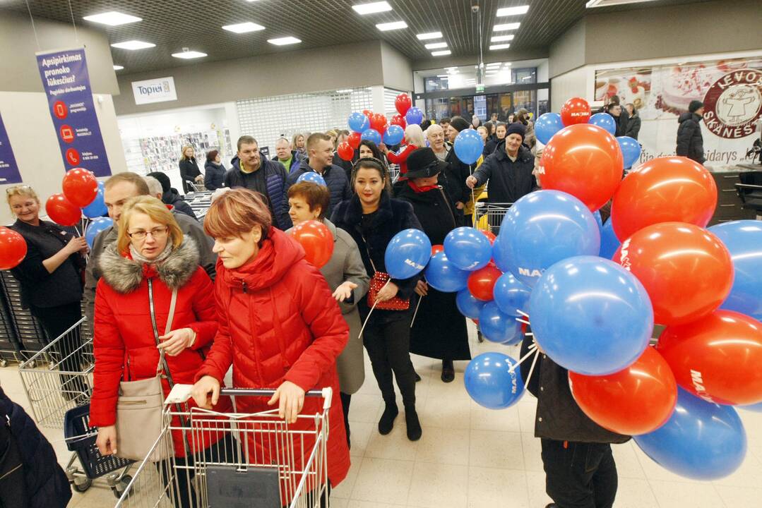 Klaipėdiečių laukta „Maxima“ stebino asortimento gausa