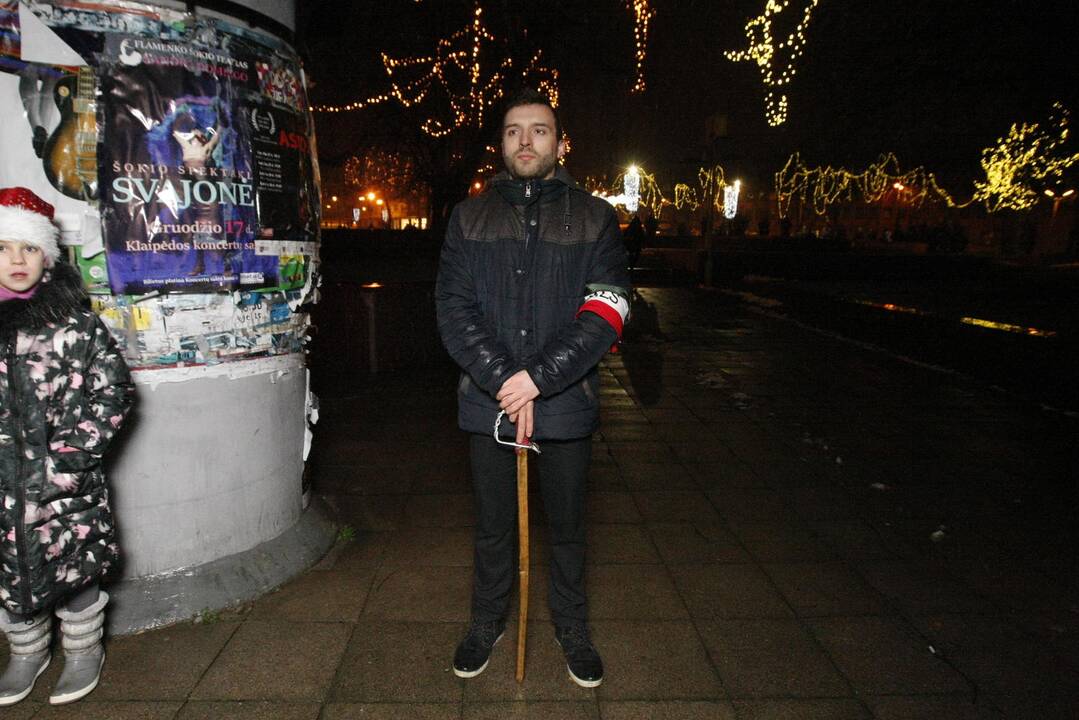 Vaizdo ir garso instaliacija "Klaipėdos širdies dūžiai"