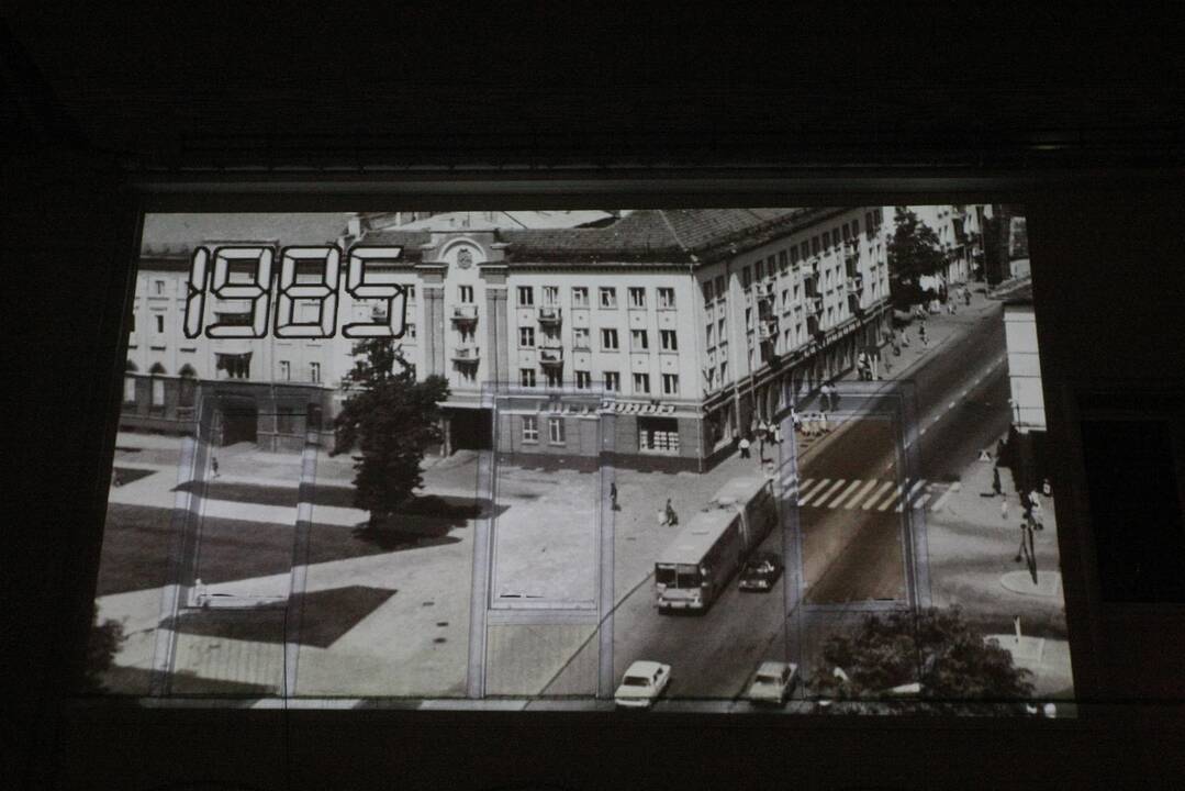 Vaizdo ir garso instaliacija "Klaipėdos širdies dūžiai"