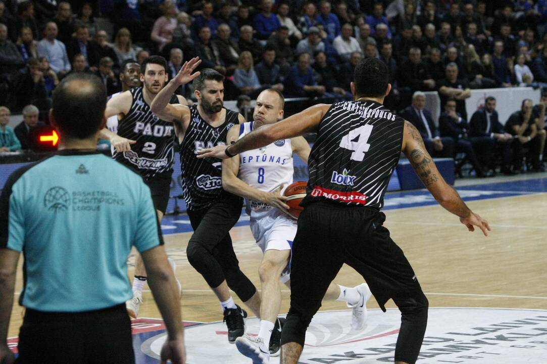 FIBA Čempionu lyga: „Neptūnas“ –  PAOK