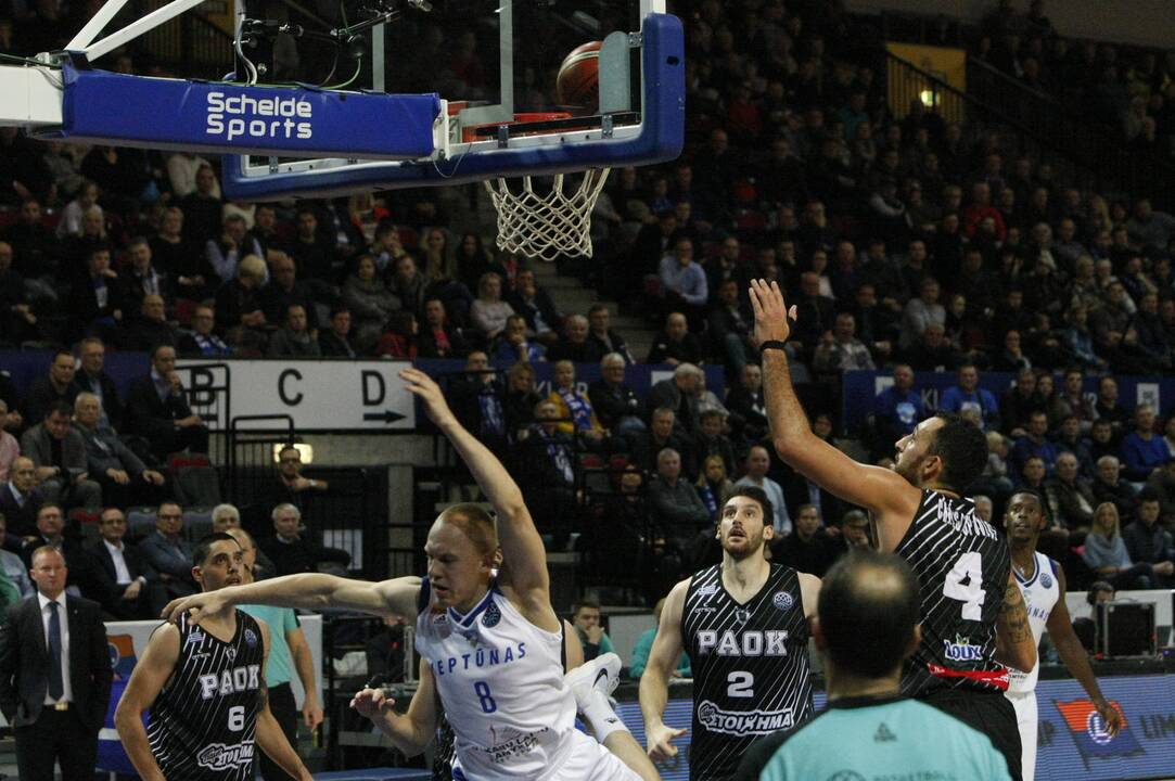 FIBA Čempionu lyga: „Neptūnas“ –  PAOK