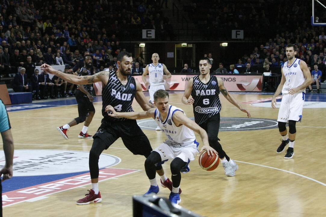 FIBA Čempionu lyga: „Neptūnas“ –  PAOK