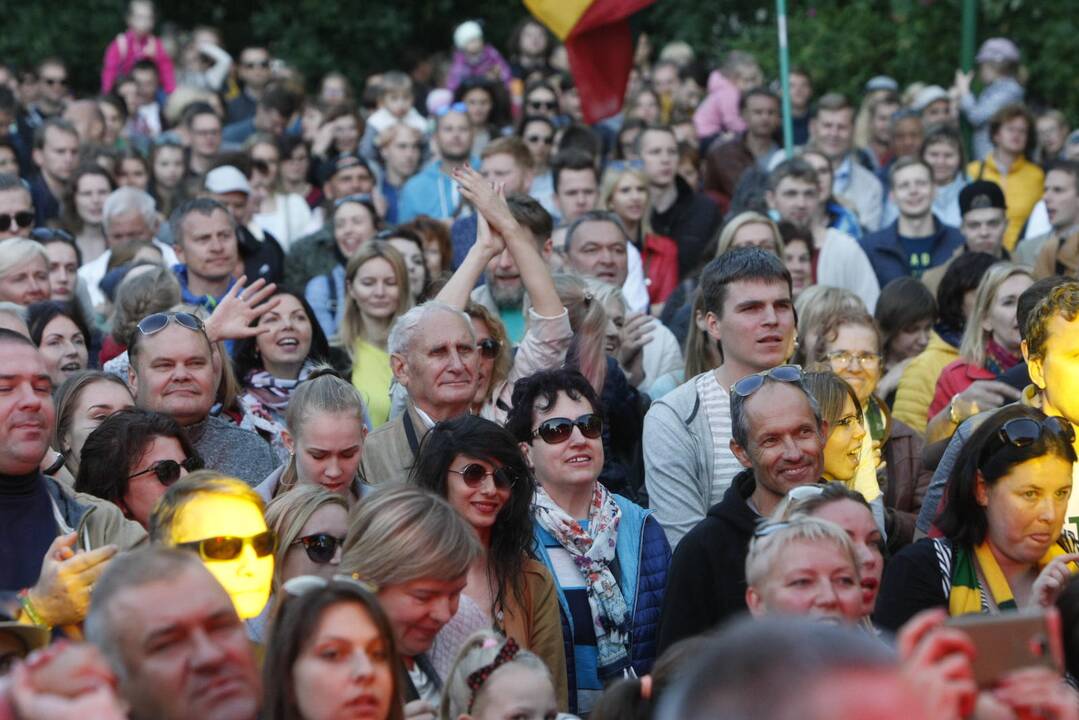 Klaipėdą drebino „Tautiška giesmė“