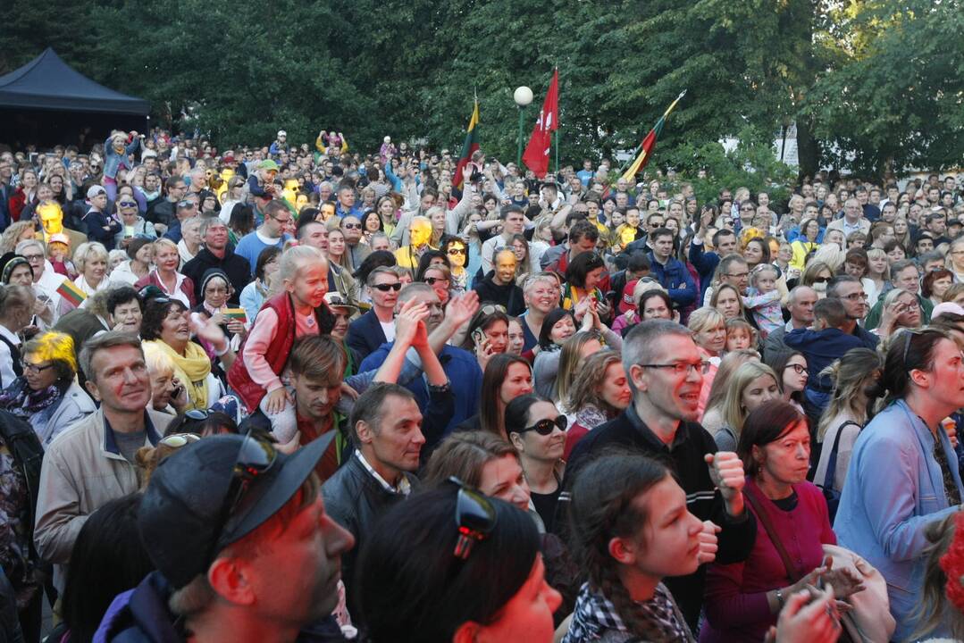 Klaipėdą drebino „Tautiška giesmė“