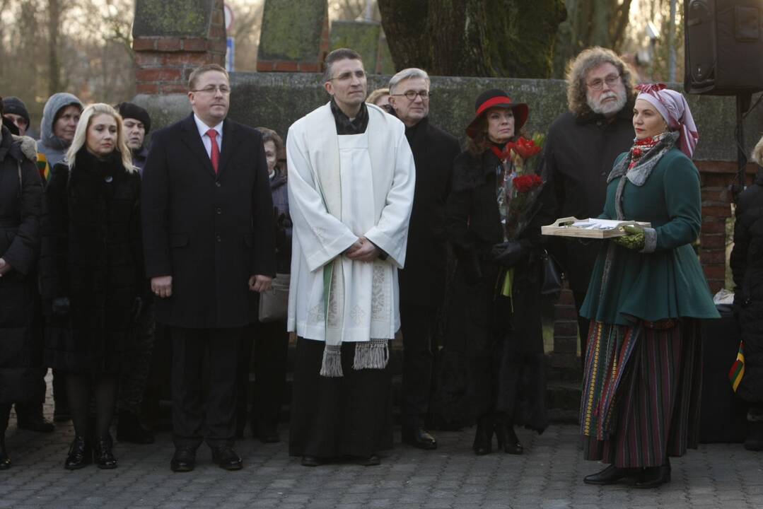 Signatarų alėjos atidarymas Palangoje