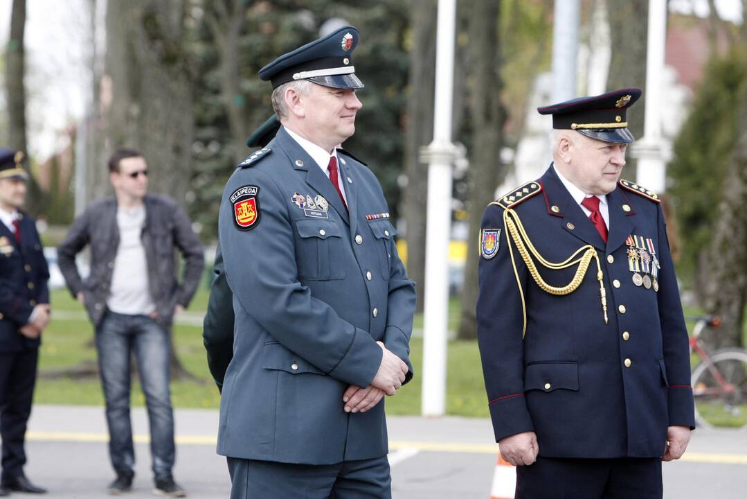 Ugniagesiai į savo šventę pakvietė kretingiškius