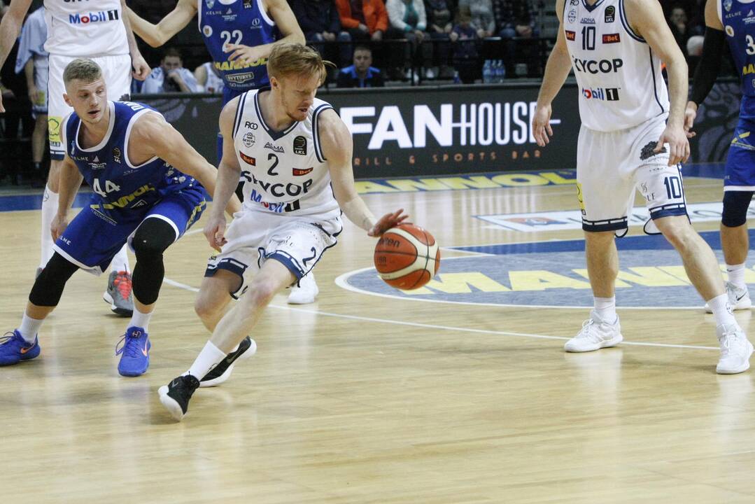 LKL Krepšinio rungtynės: "Neptūnas" -"Skycop"