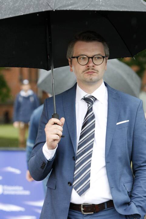 Diplomų įteikimas Klaipėdos universitete