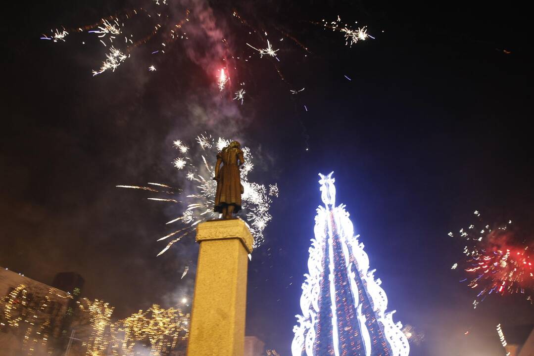 Klaipėdiečiai įžengė į 2014-uosius metus