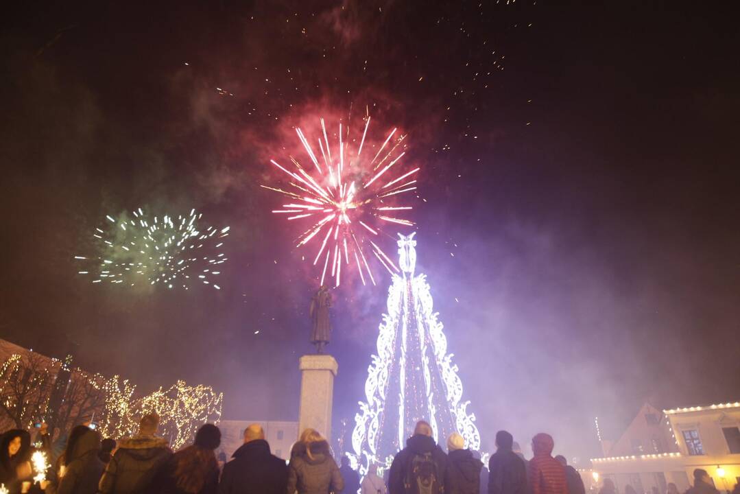 Klaipėdiečiai įžengė į 2014-uosius metus