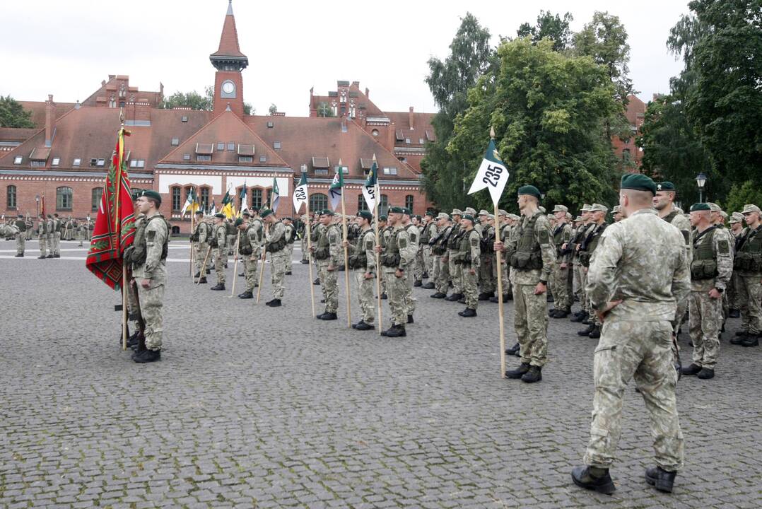 Kariai Klaipėdoje minėjo brigados įkūrimo penkmetį