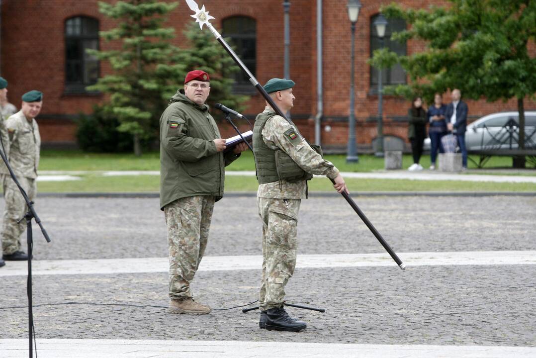 Kariai Klaipėdoje minėjo brigados įkūrimo penkmetį