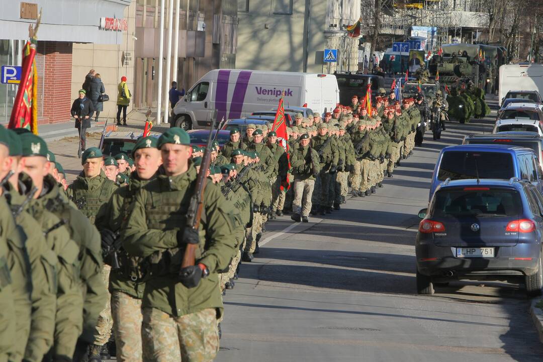 Lietuvos kariuomenės dienos minėjimas Klaipėdoje