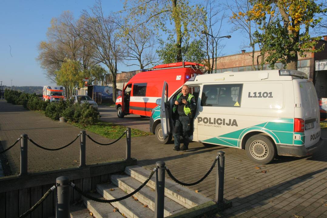 Gautas pranešimas apie Dangėje pastebėtą skenduolį