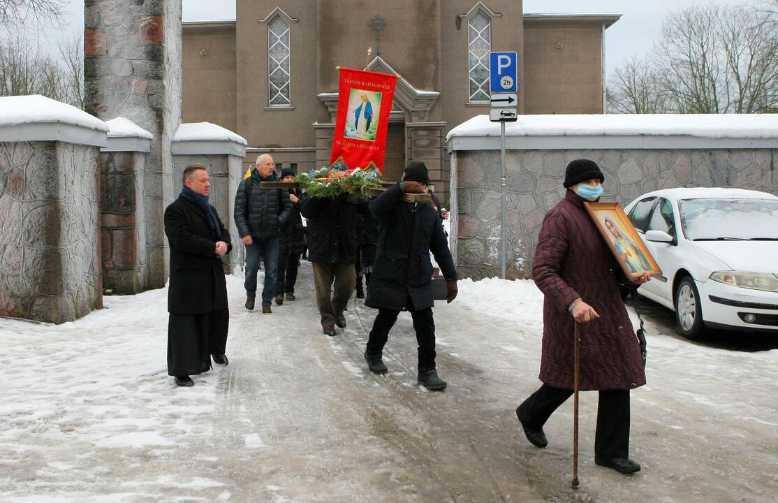 Piligrimų žygis per Klaipėdą