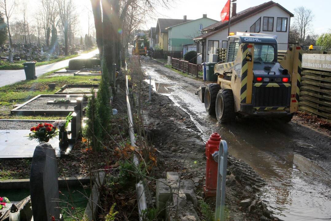 Joniškės kapinėse – nauja tvora