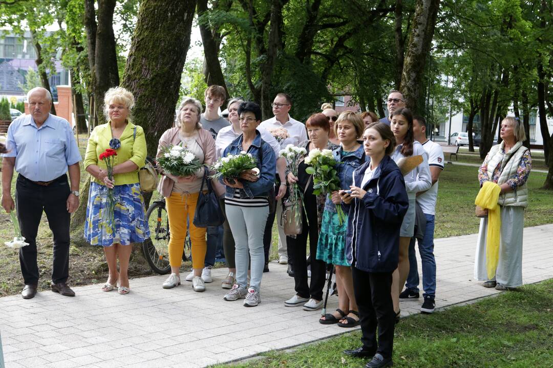 Žuvusios laivo „Linkuva“ įgulos pagerbimas