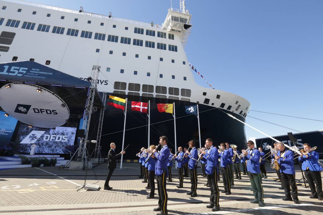 DFDS kelto vardo suteikimo ceremonija