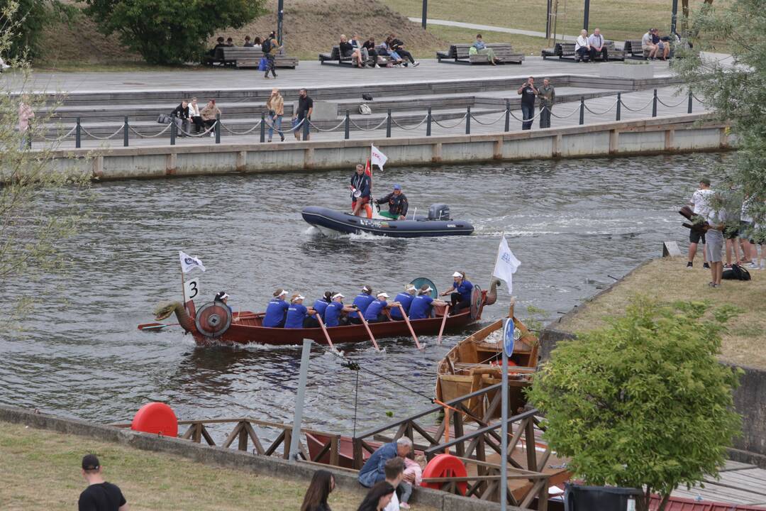 „Drakonų“ lenktynės Dangėje