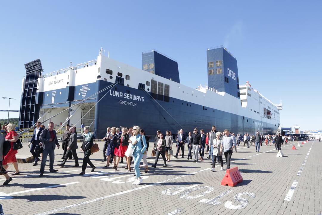 DFDS kelto vardo suteikimo ceremonija