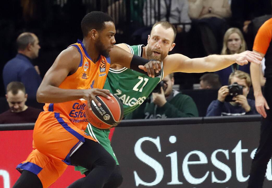 Eurolyga: Žalgiris - Valencia 82:86