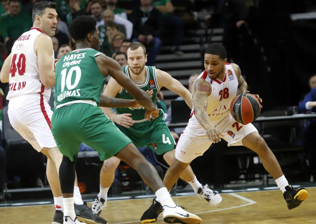 Eurolyga: „Žalgiris“ – „Olimpia“ 105:97