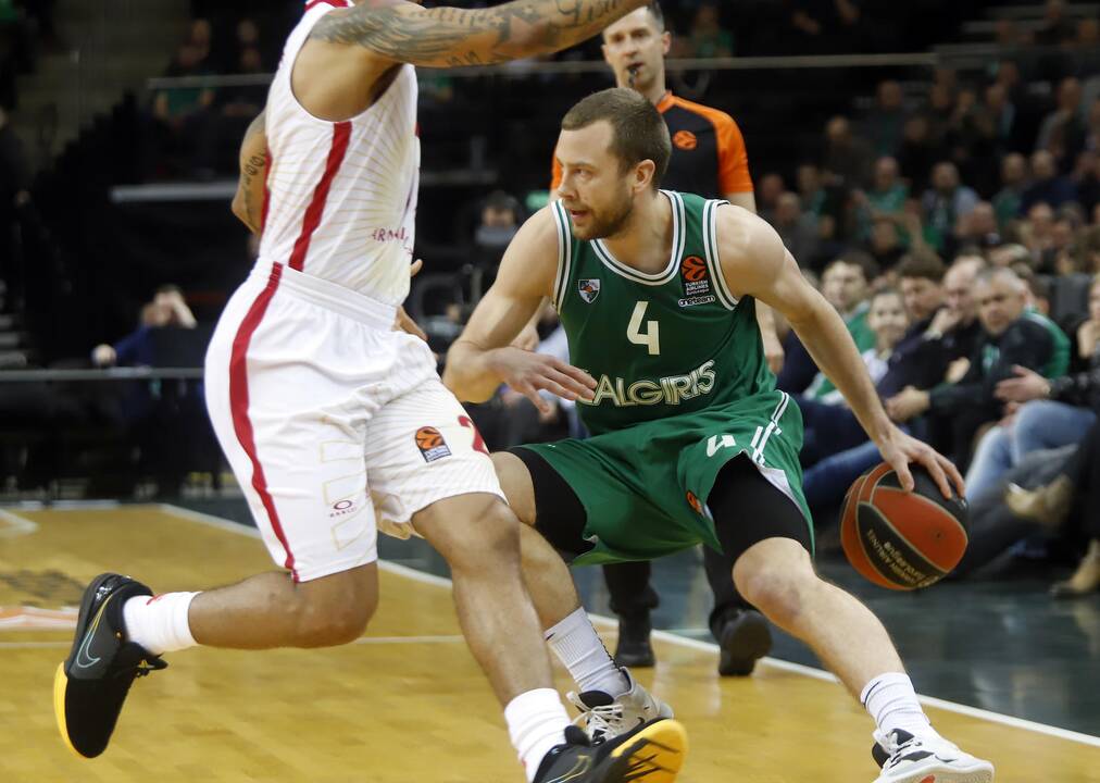 Eurolyga: „Žalgiris“ – „Olimpia“ 105:97