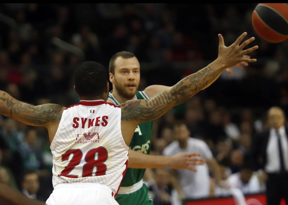 Eurolyga: „Žalgiris“ – „Olimpia“ 105:97