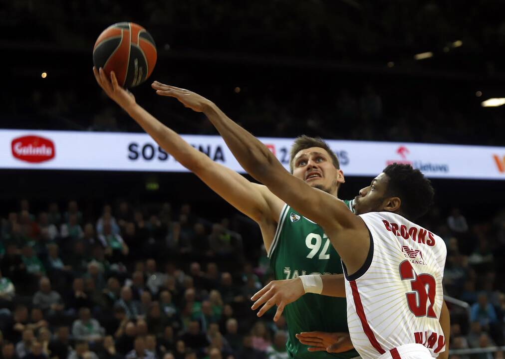 Eurolyga: „Žalgiris“ – „Olimpia“ 105:97