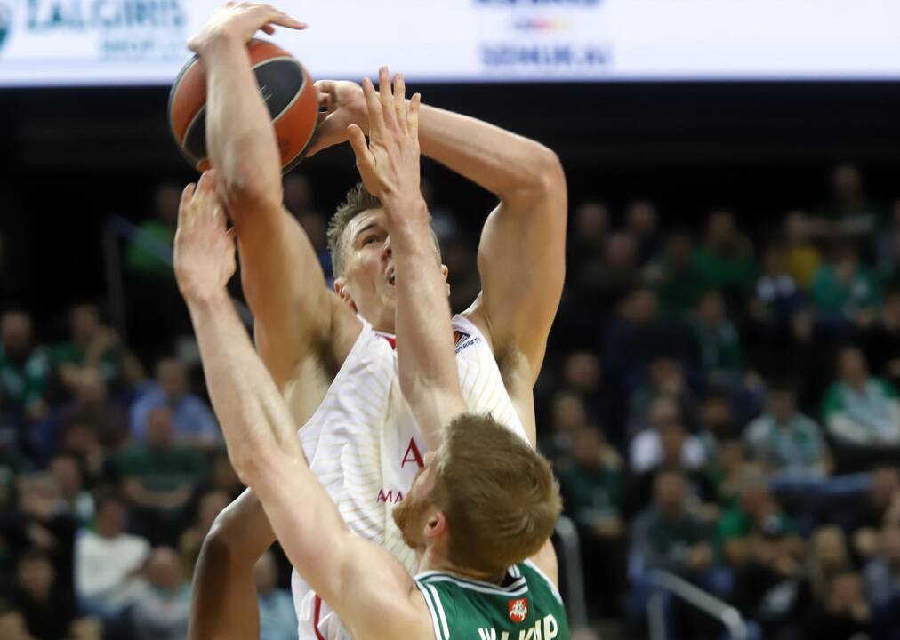 Eurolyga: „Žalgiris“ – „Olimpia“ 105:97