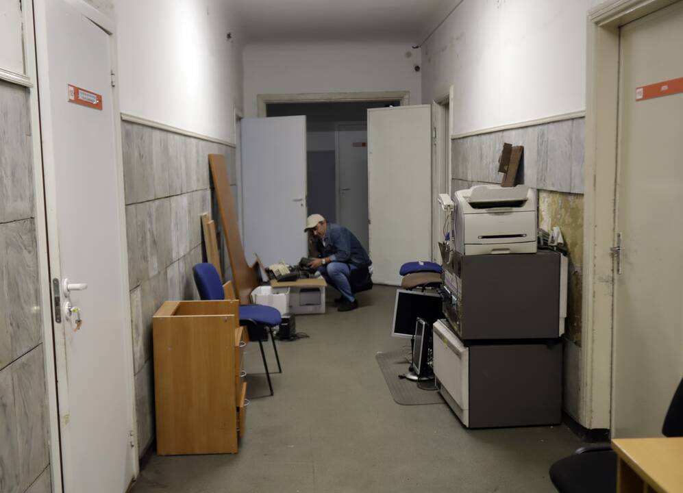 Kauno policijos pareigūnai komisariatą laikinai perleido statybininkams