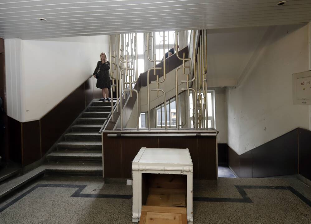 Kauno policijos pareigūnai komisariatą laikinai perleido statybininkams