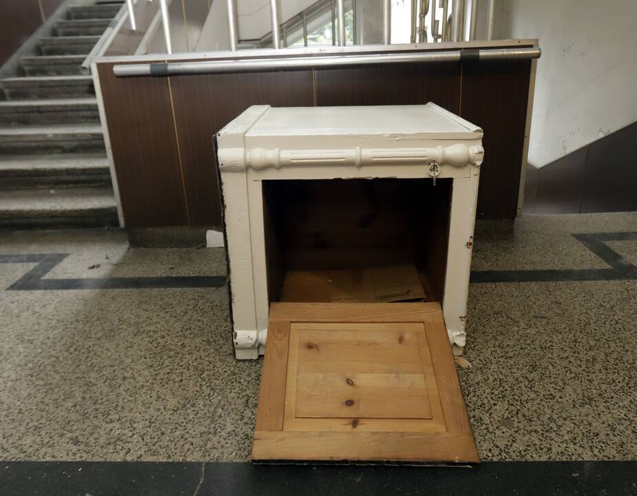 Kauno policijos pareigūnai komisariatą laikinai perleido statybininkams