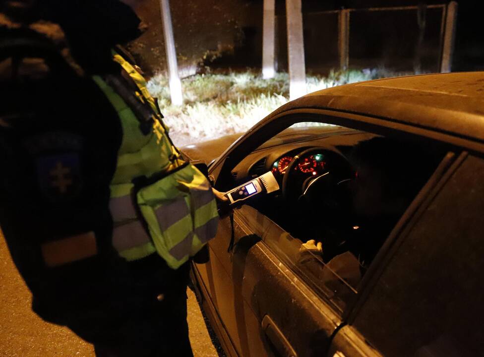 Kauno policijos vykdytas reidas 